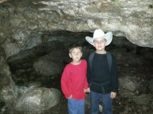 brothers in cave